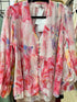 Sprint Floral Print Pleated Shirts